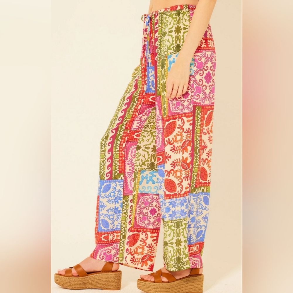 Billabong Multicolor Patchwork Pants